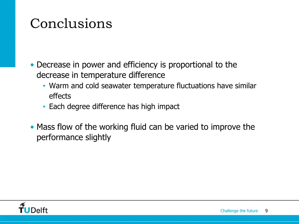 conclusions