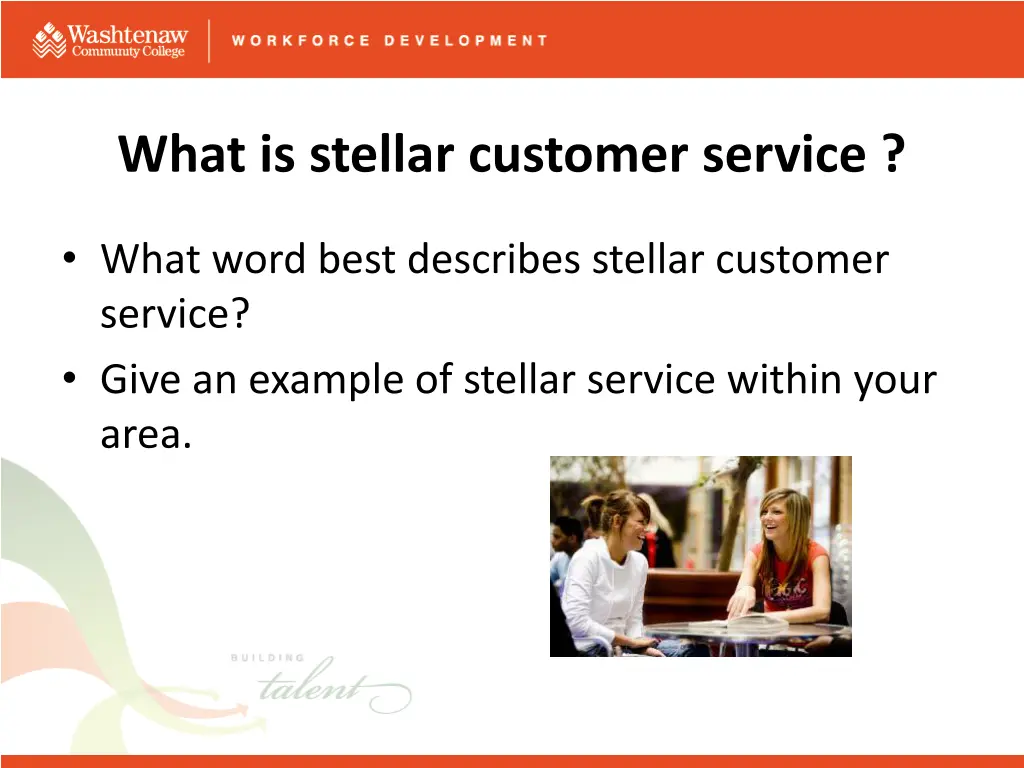 what is stellar customer service