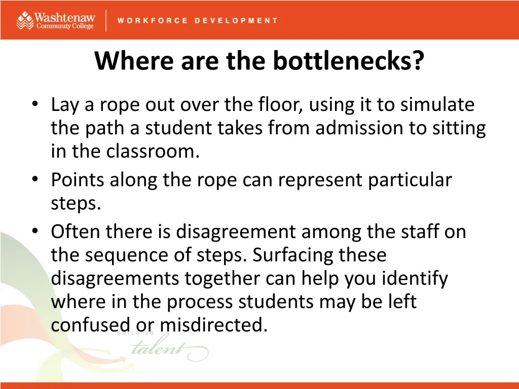 where are the bottlenecks