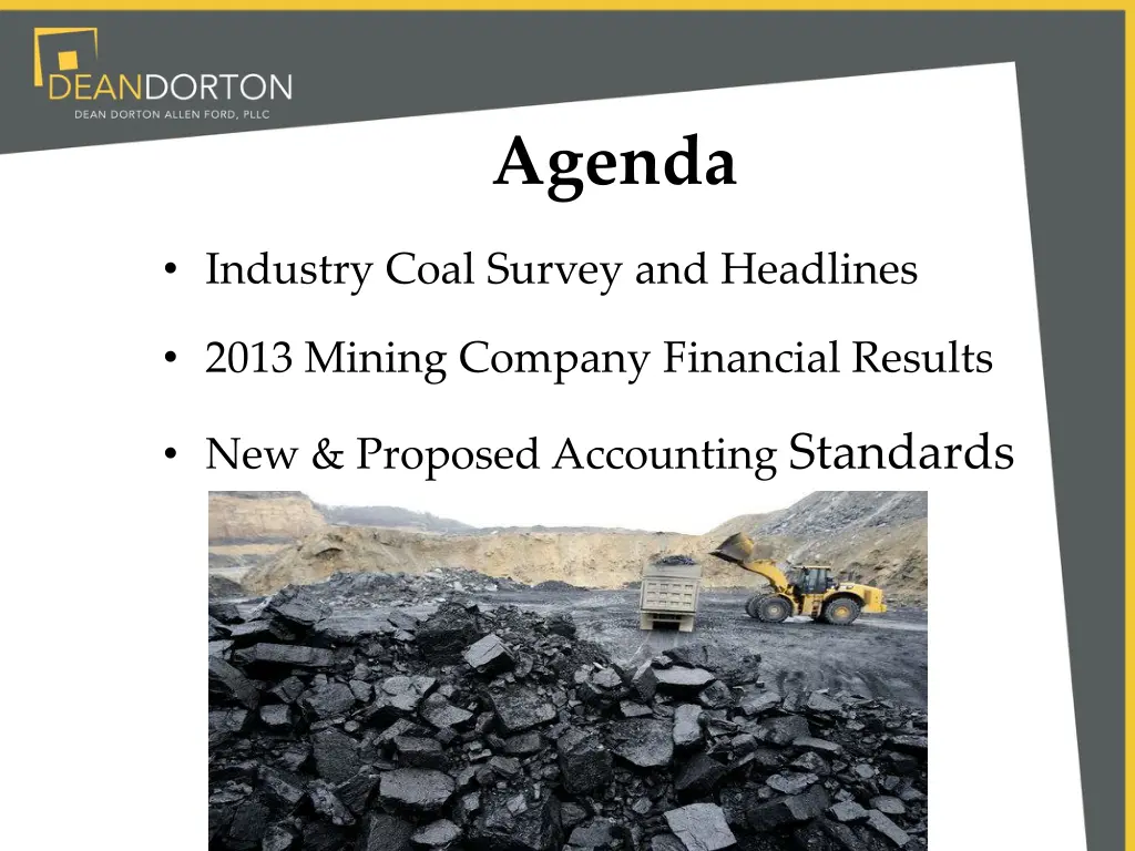agenda