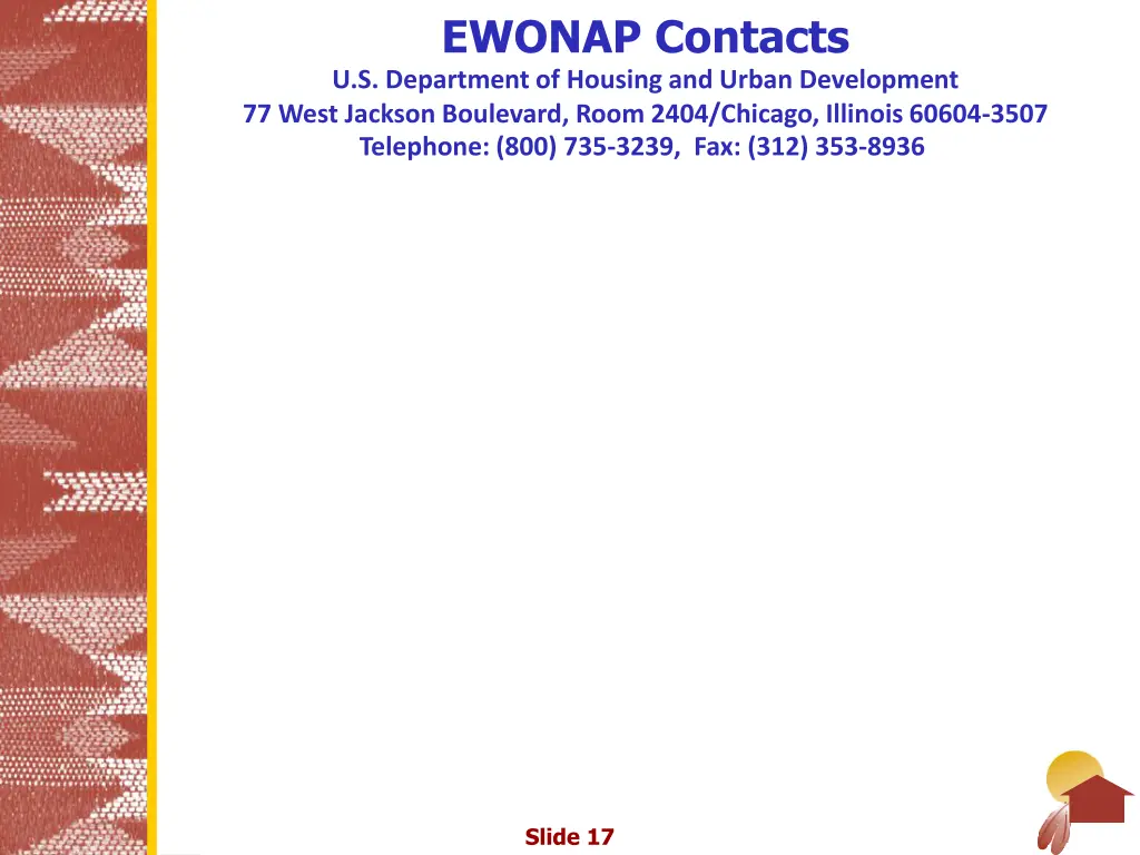 ewonap contacts u s department of housing