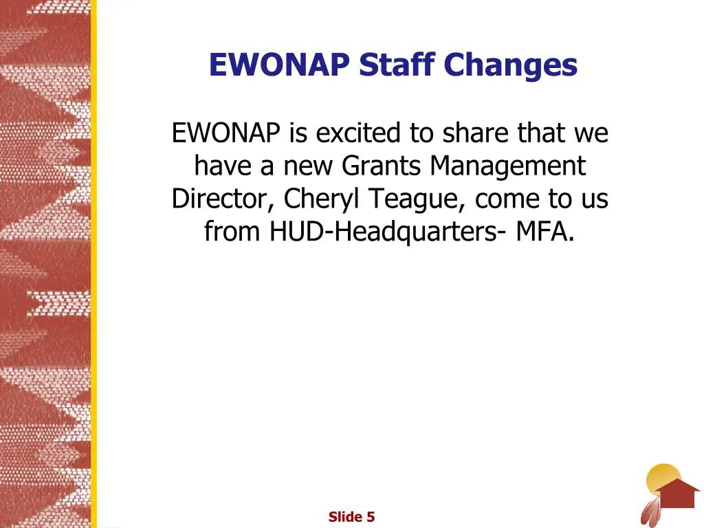 ewonap staff changes