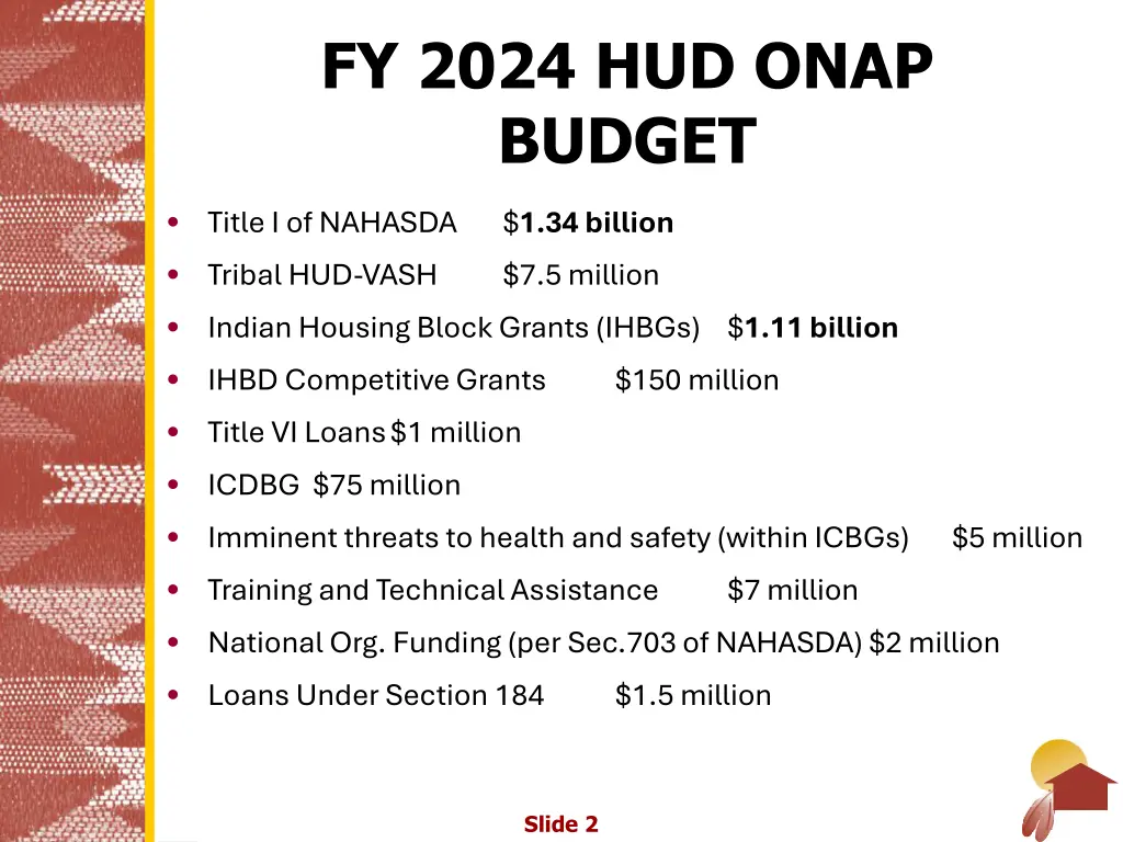 fy 2024 hud onap budget