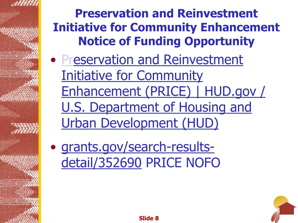 preservation and reinvestment initiative 1