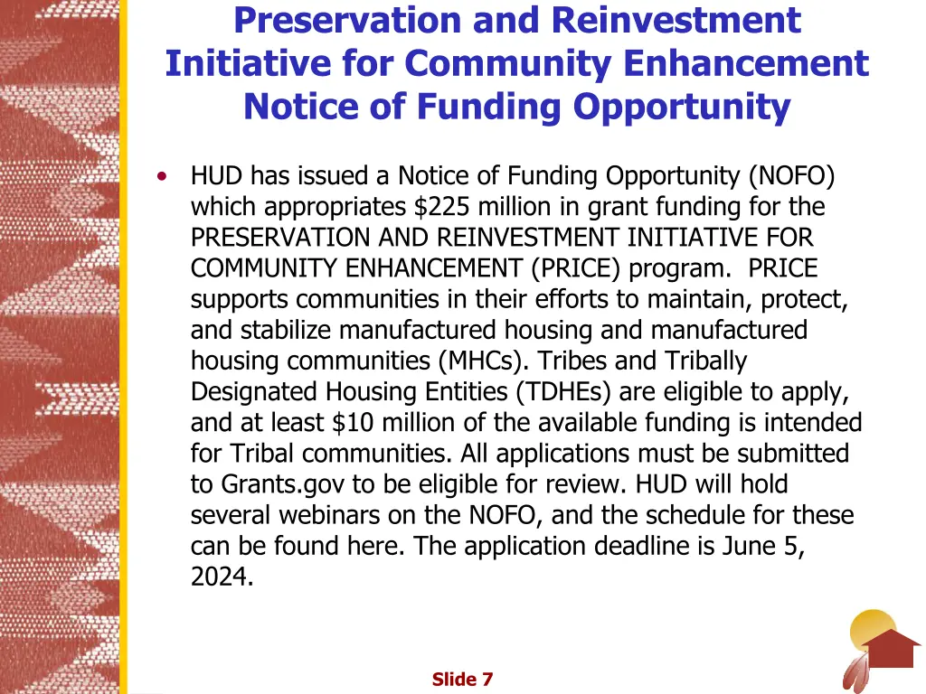 preservation and reinvestment initiative