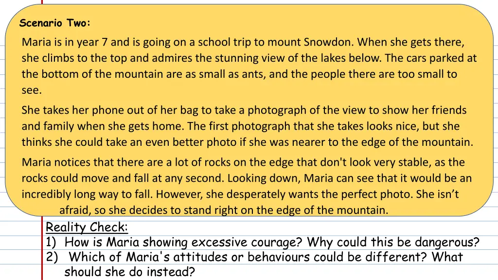 scenario two