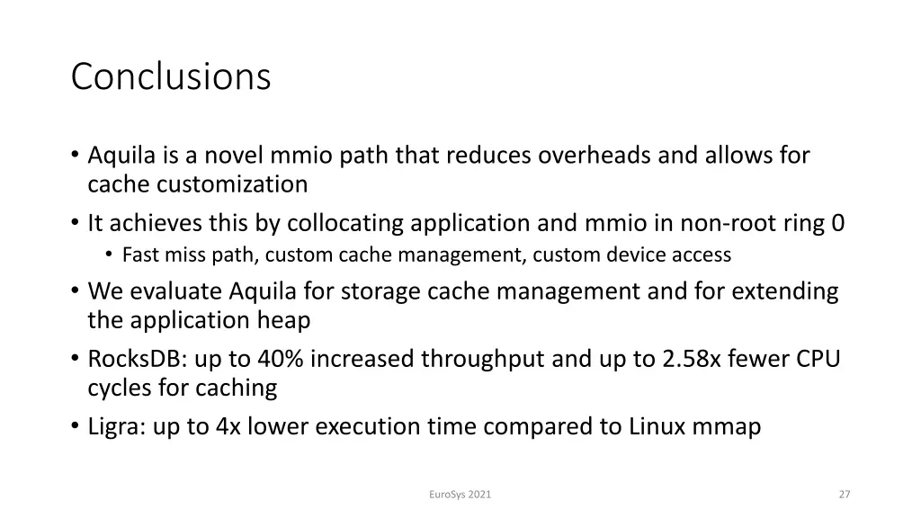 conclusions