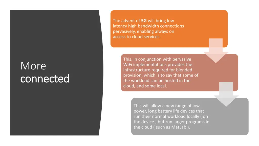 the advent of 5g will bring low latency high
