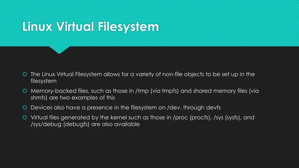 linux virtual filesystem