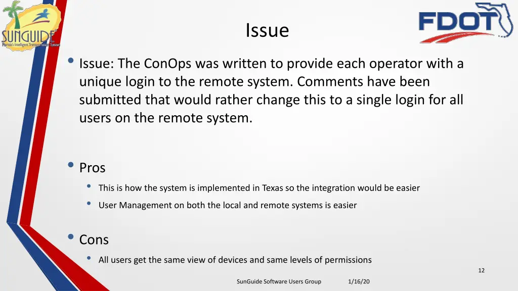 issue