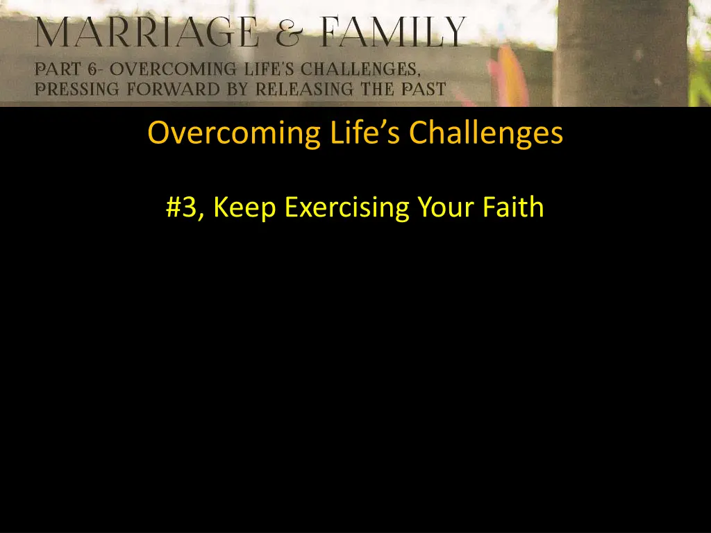 overcoming life s challenges 12