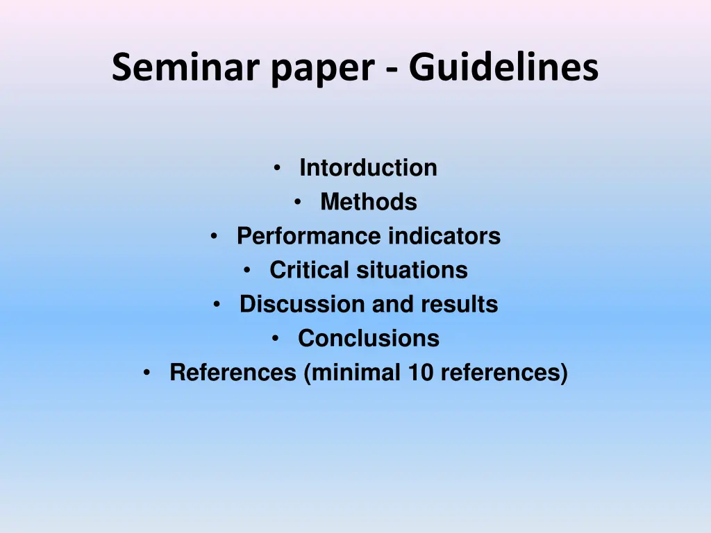 seminar paper guidelines 1