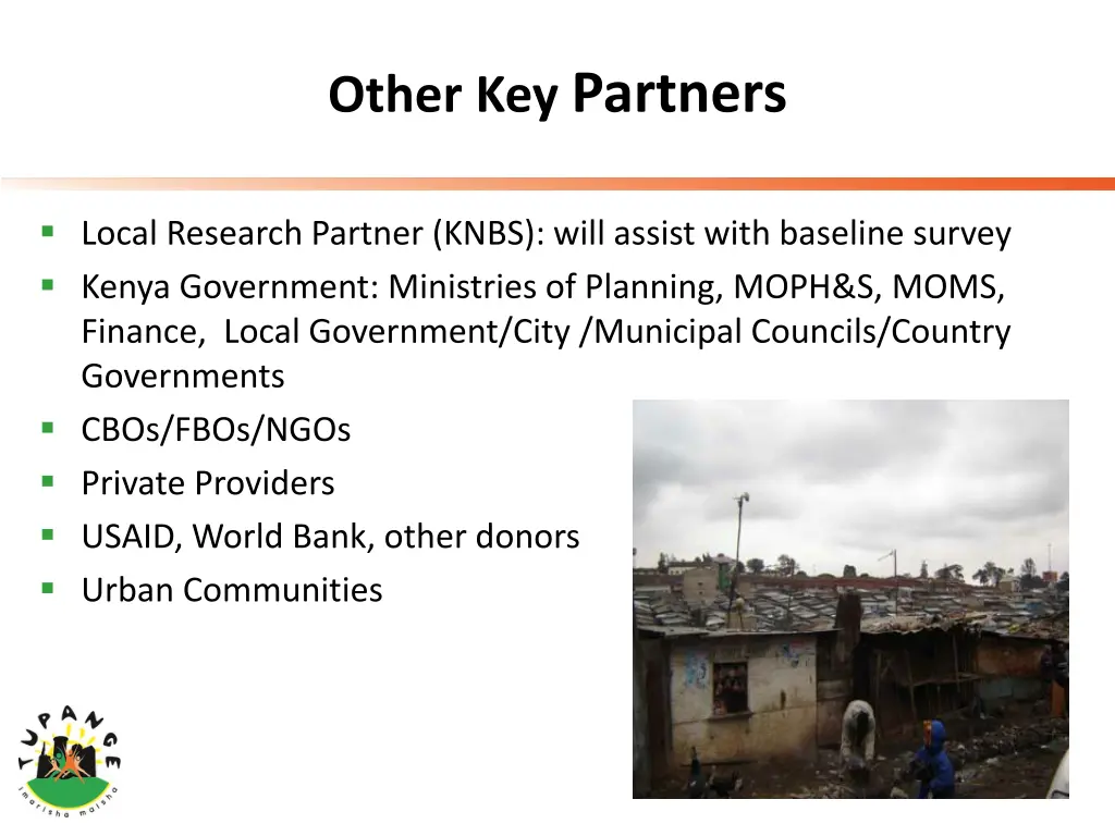 other key partners