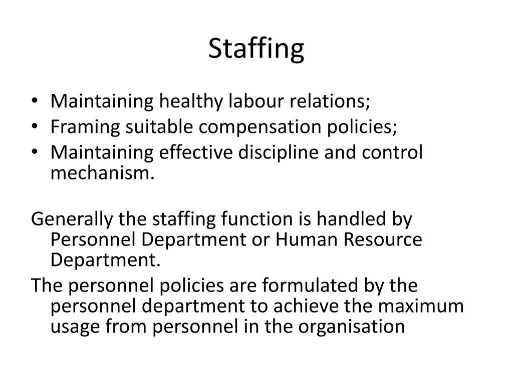 staffing 3