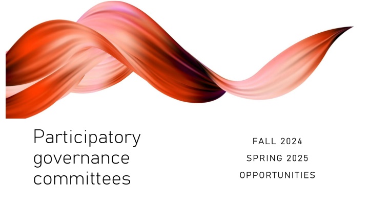 participatory governance committees