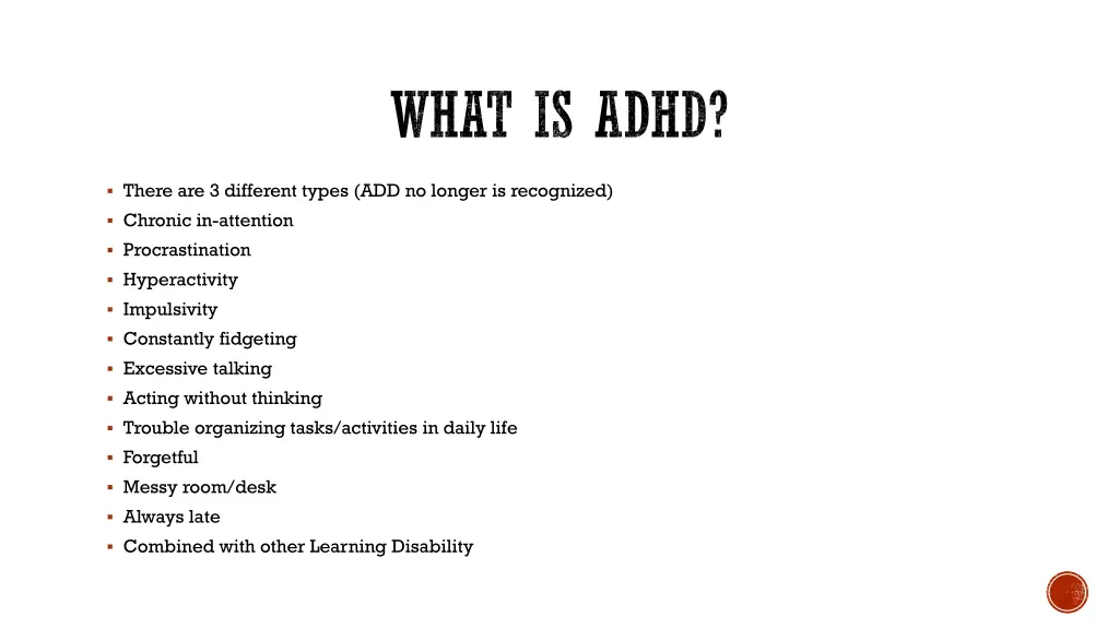 what is adhd