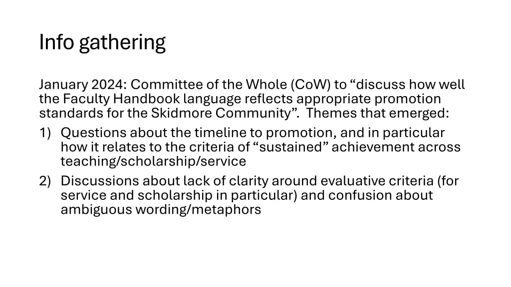 info gathering 1