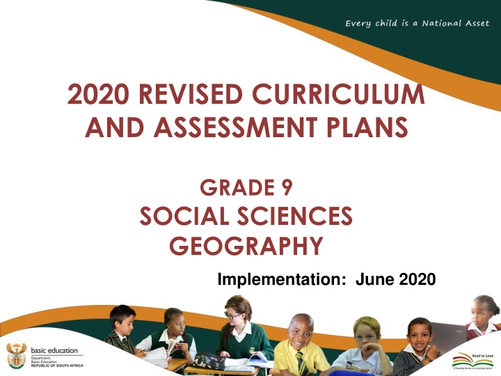 2020 revised curriculum and assessment plans