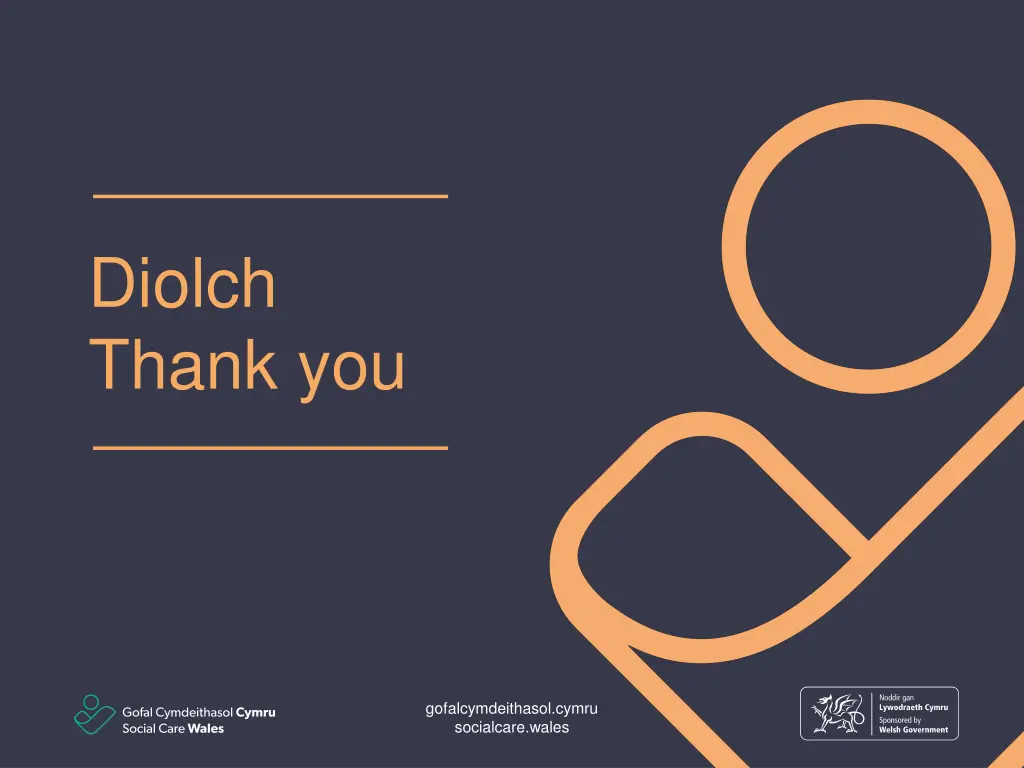 diolch thank you