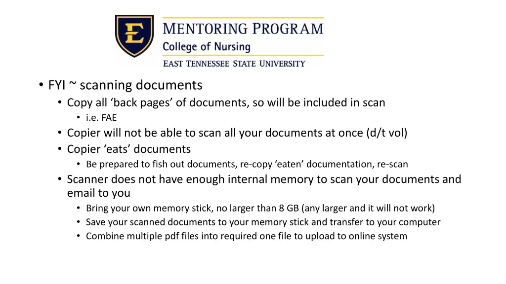 fyi scanning documents copy all back pages