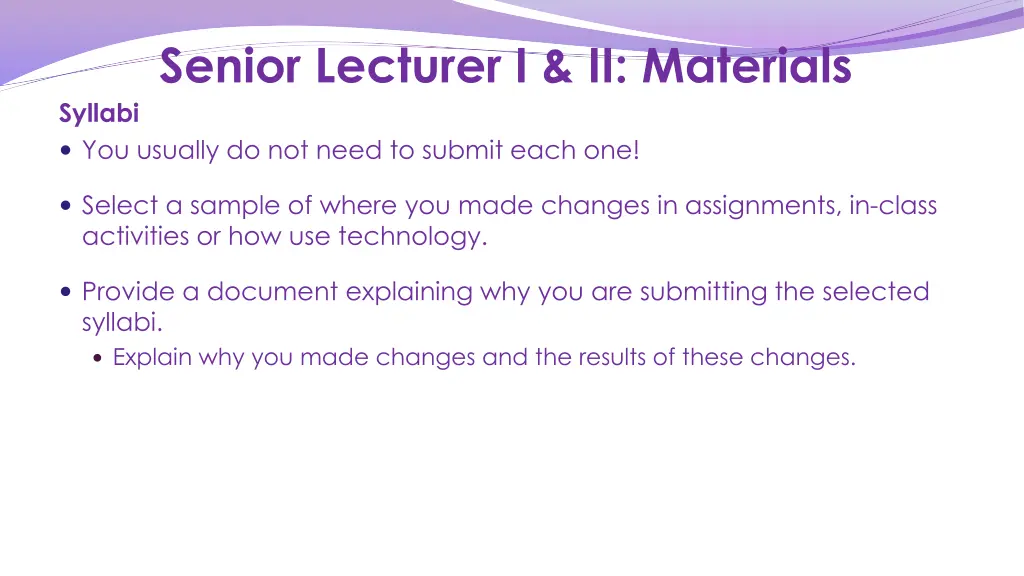 senior lecturer i ii materials 1