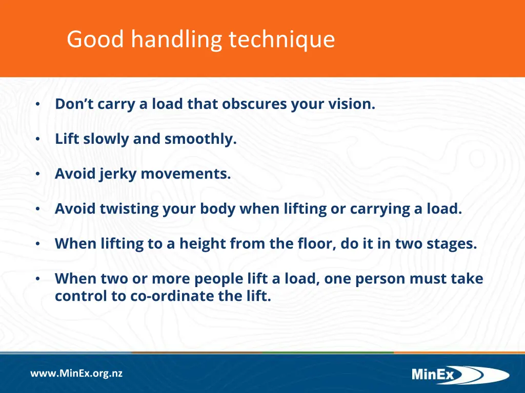 good handling technique 2