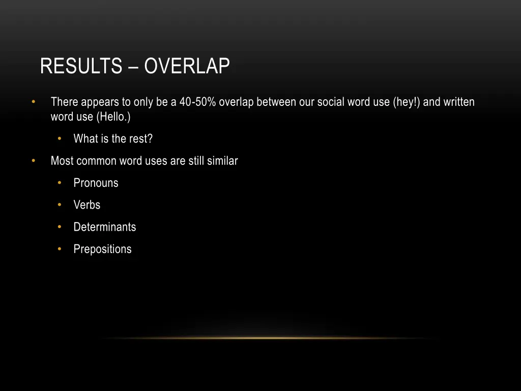 results overlap 1