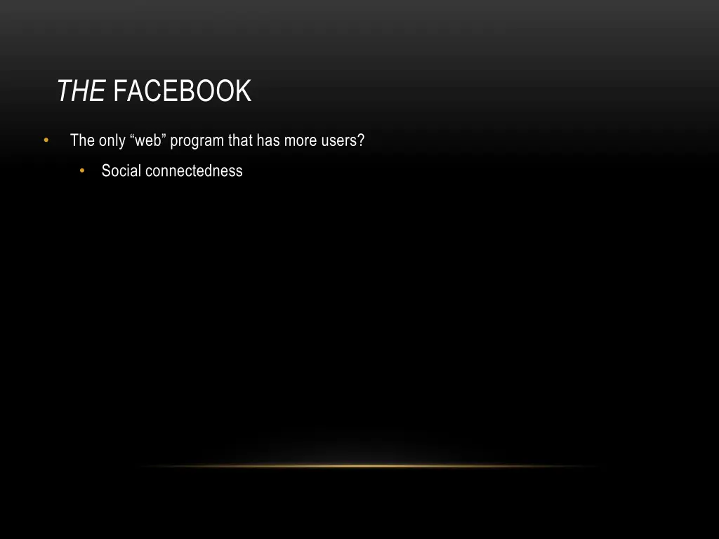 the facebook 4