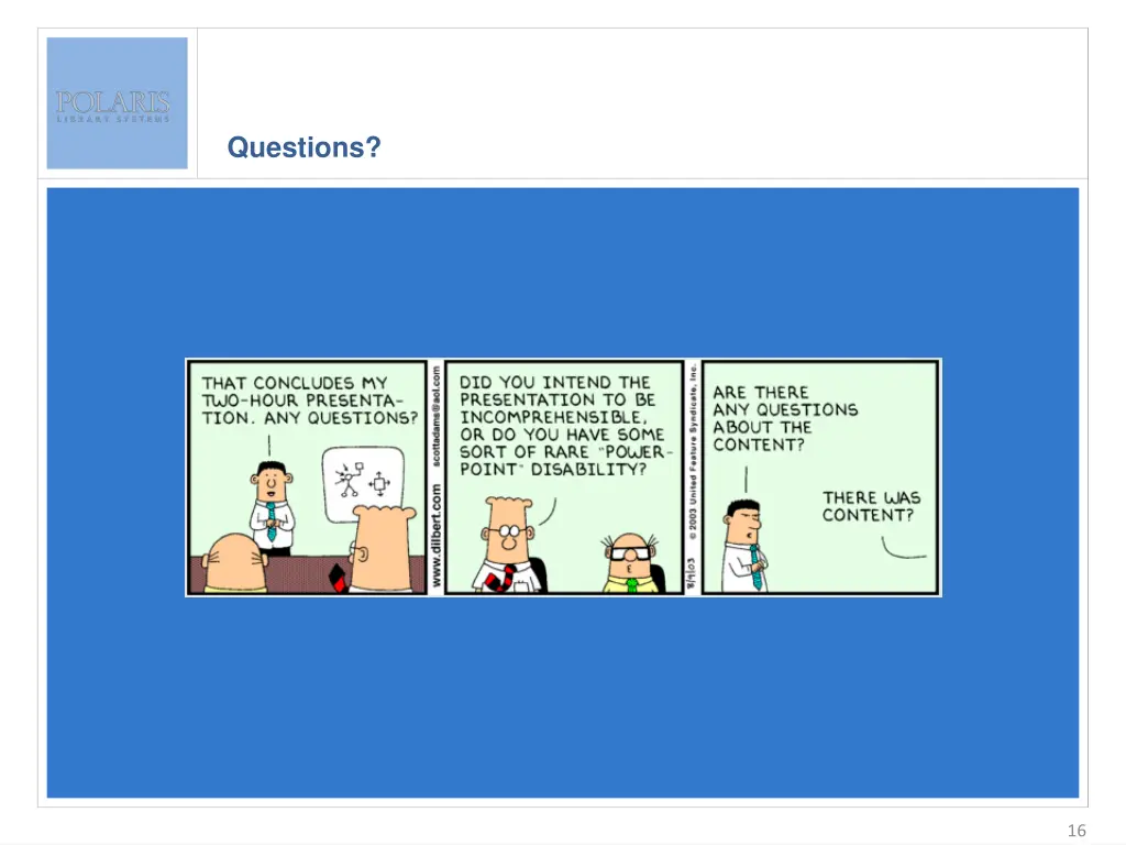 questions