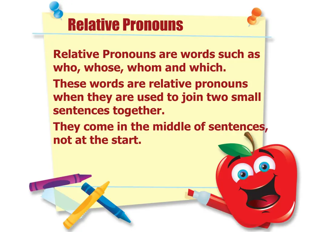 relative pronouns 1