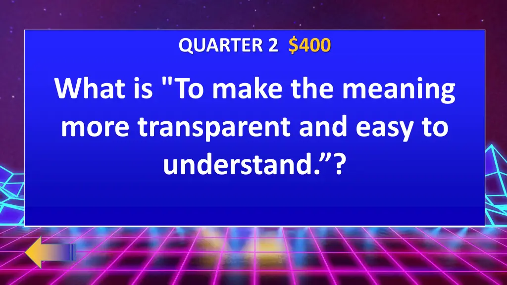 quarter 2 400