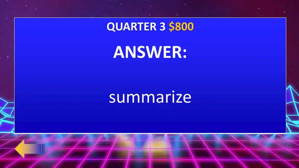 quarter 3 800 1