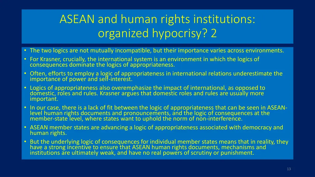asean and human rights institutions organized 1