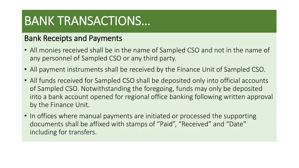bank bank transactions transactions 4