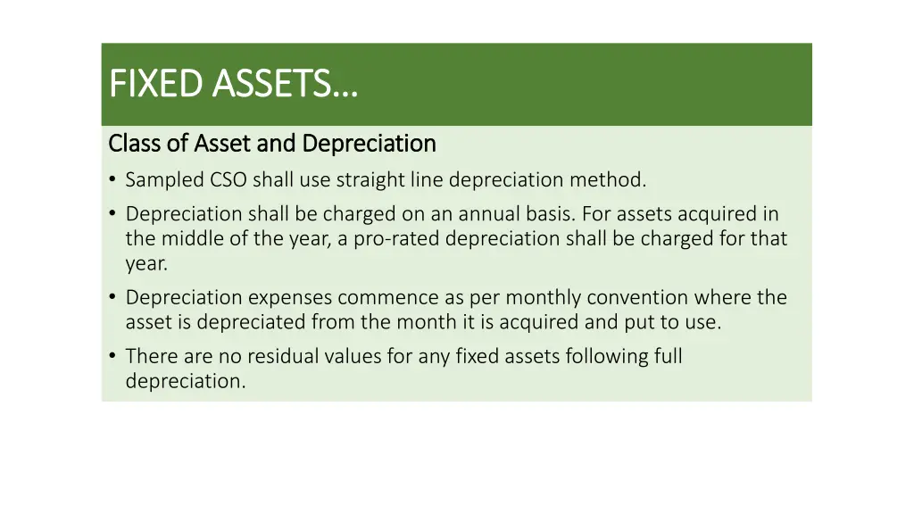 fixed fixed assets assets 5
