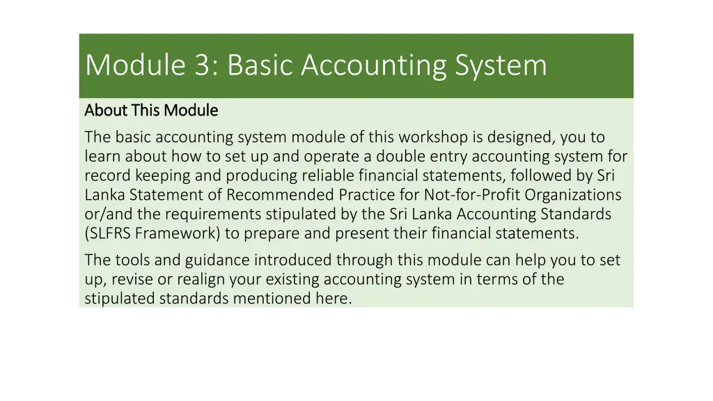 module 3 basic accounting system