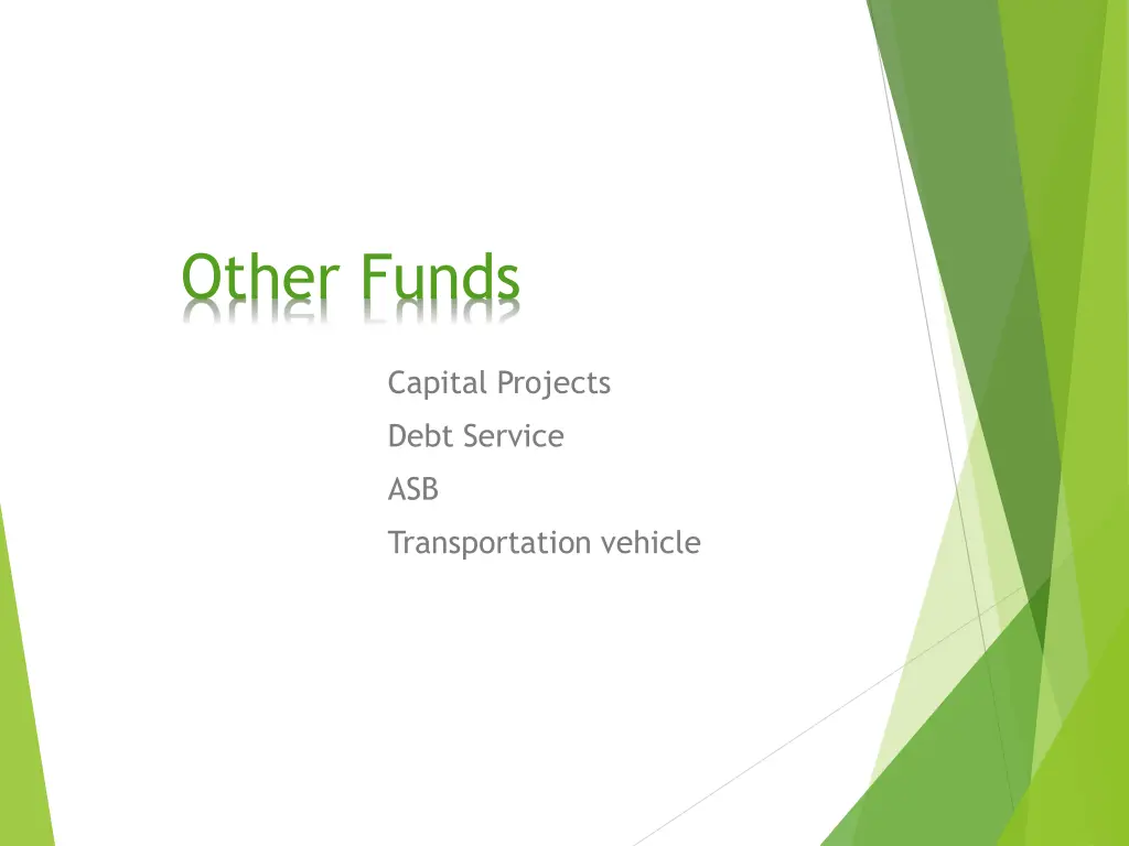 other funds