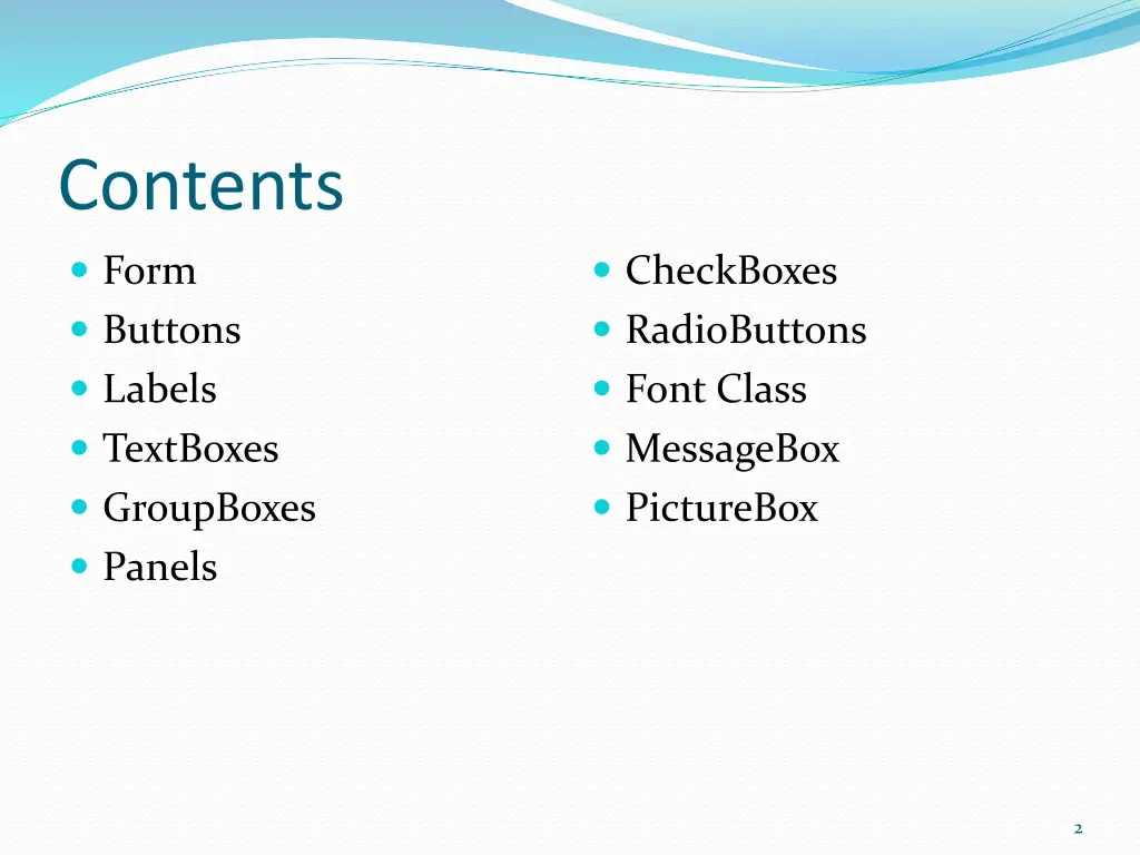 contents