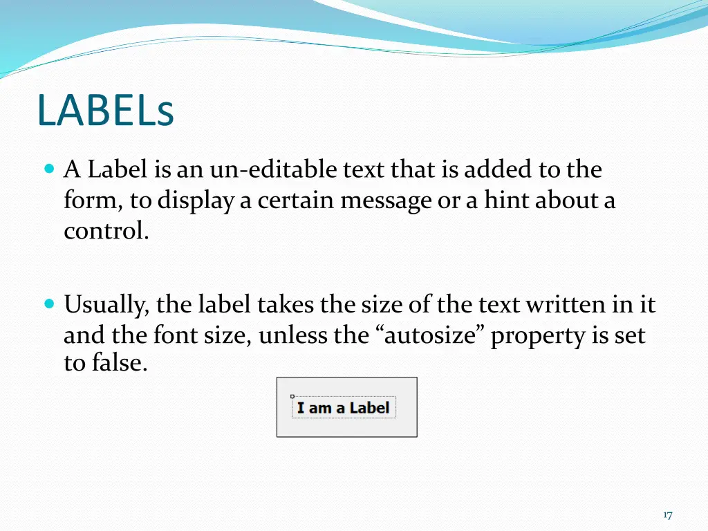 labels