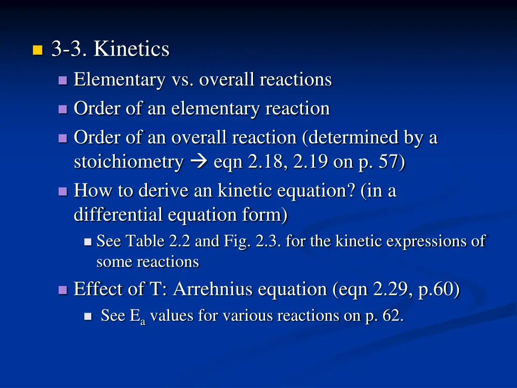 3 3 kinetics elementary vs overall reactions