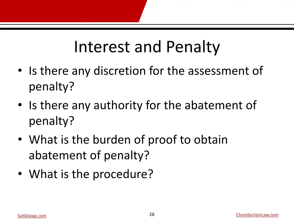 interest and penalty is there any discretion 1