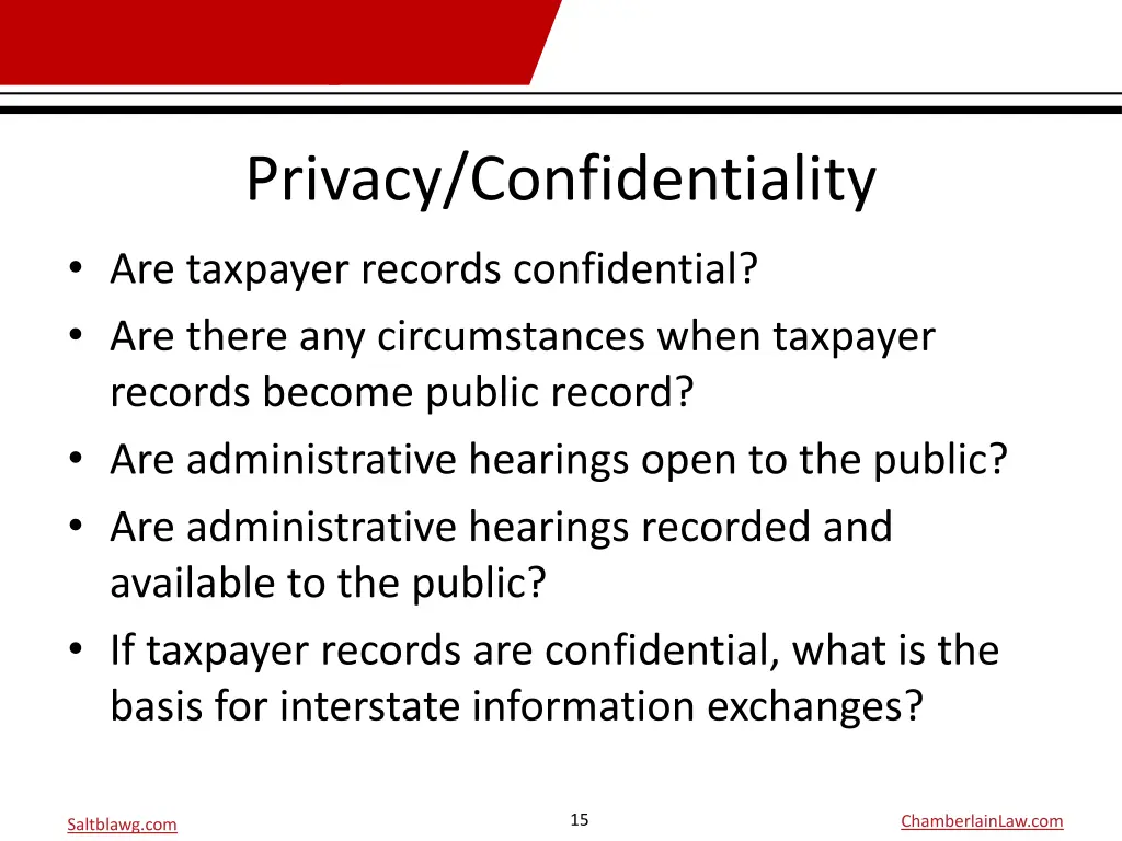 privacy confidentiality