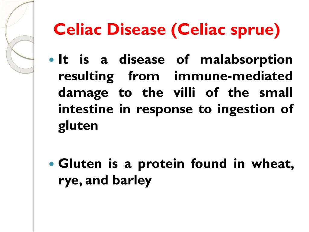 celiac disease celiac sprue