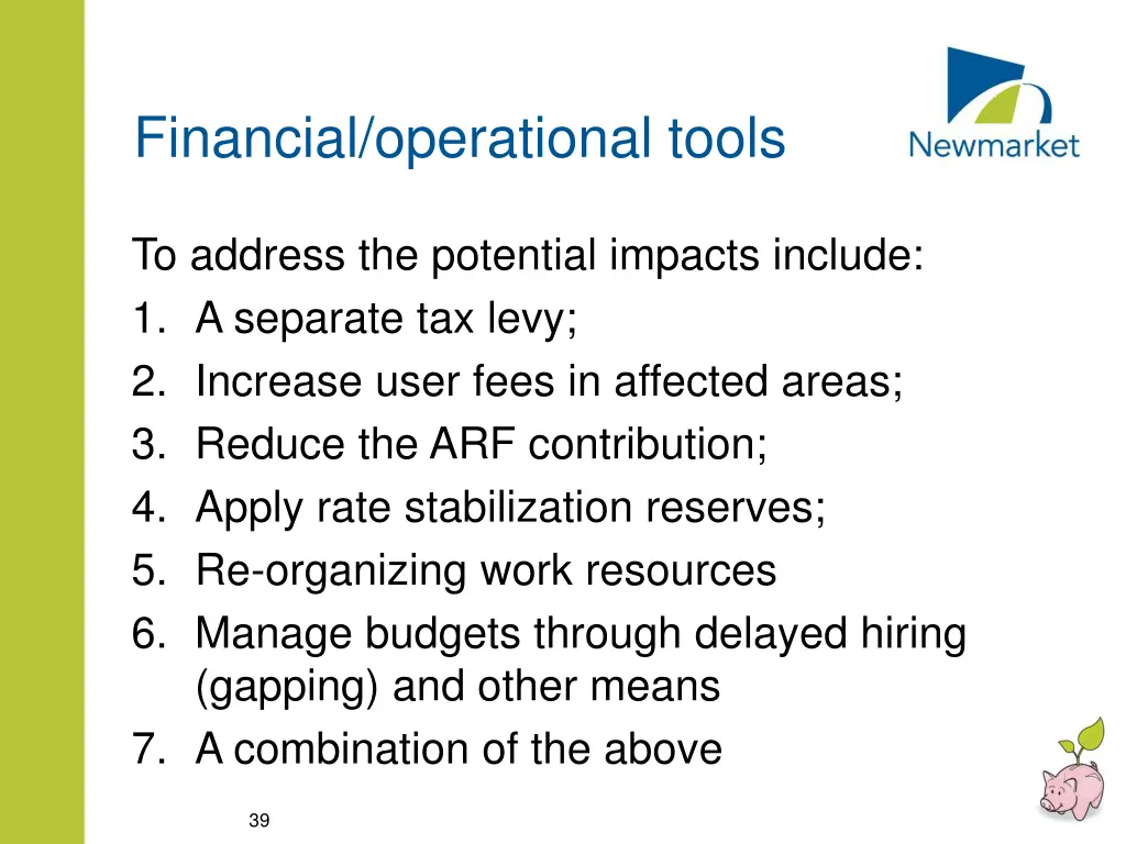 financial operational tools