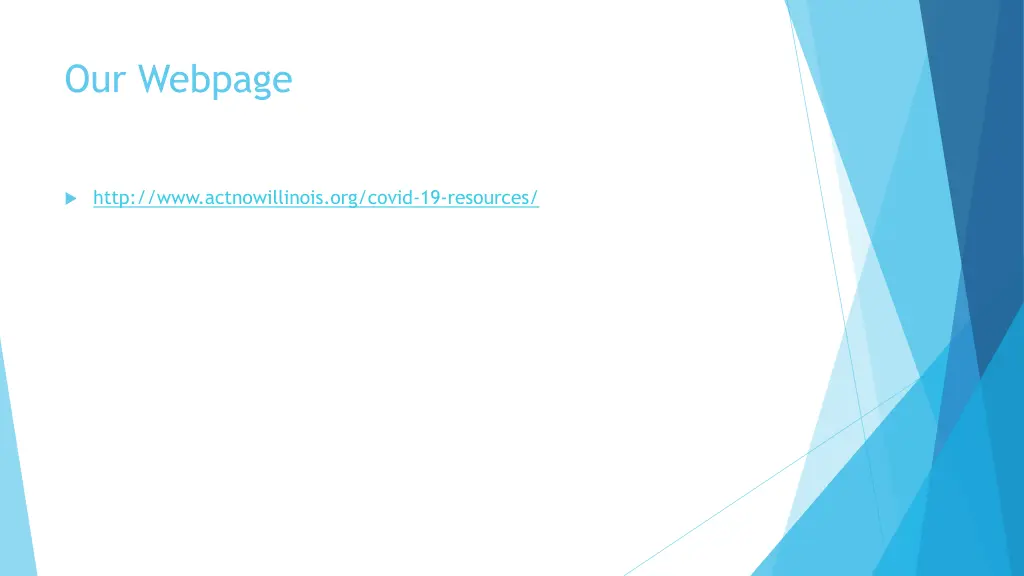 our webpage