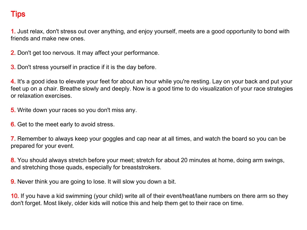 tips tips