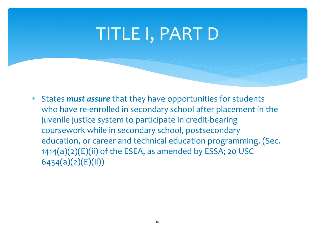title i part d
