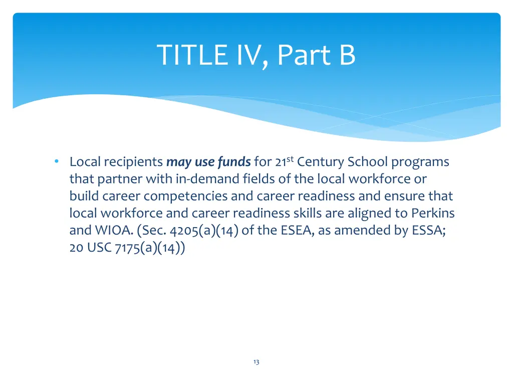 title iv part b