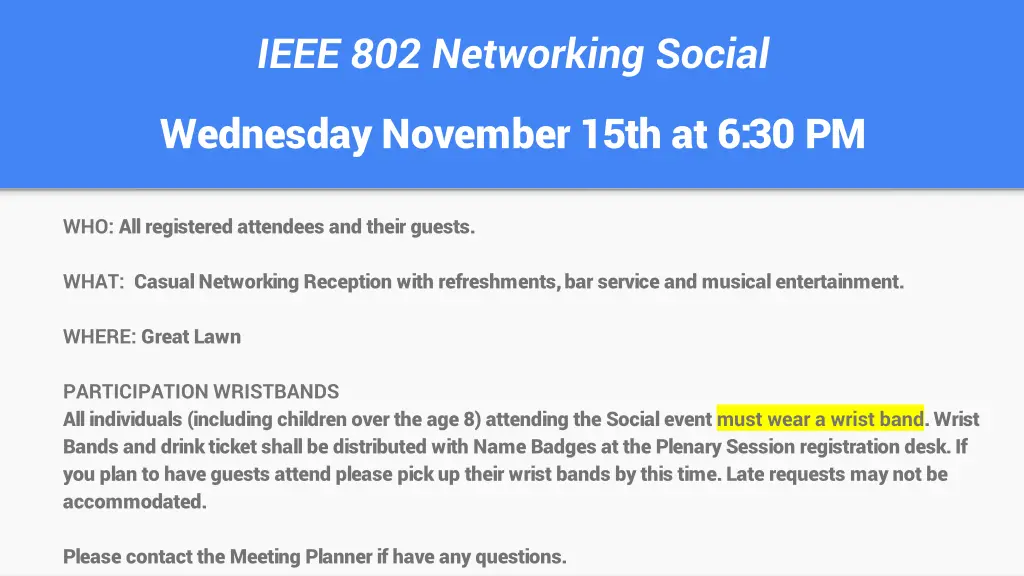 ieee 802 networking social