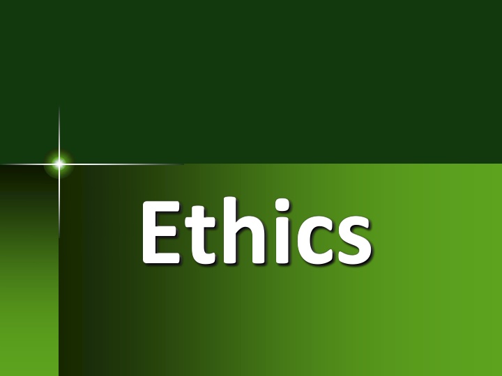 ethics